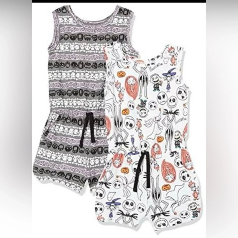 Disney Marvel Star Wars Frozen Princess Girls' Knit Sleeveless Romp size 8 M